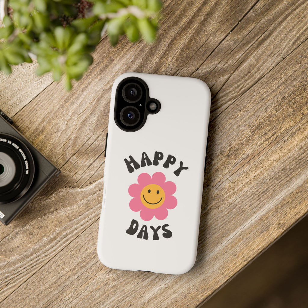 Happy Days Smiley Flower Phone Case