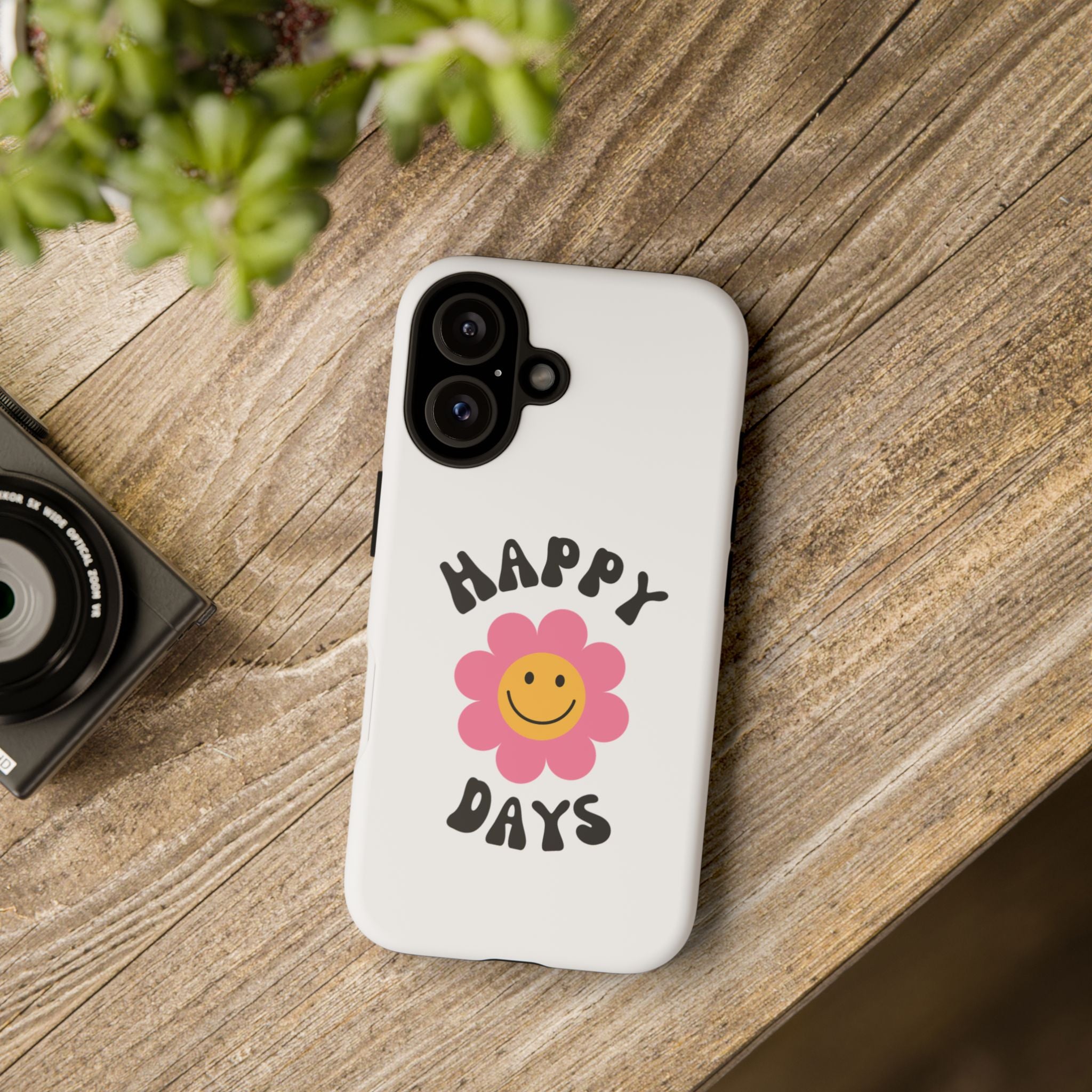 Happy Days Smiley Flower Phone Case