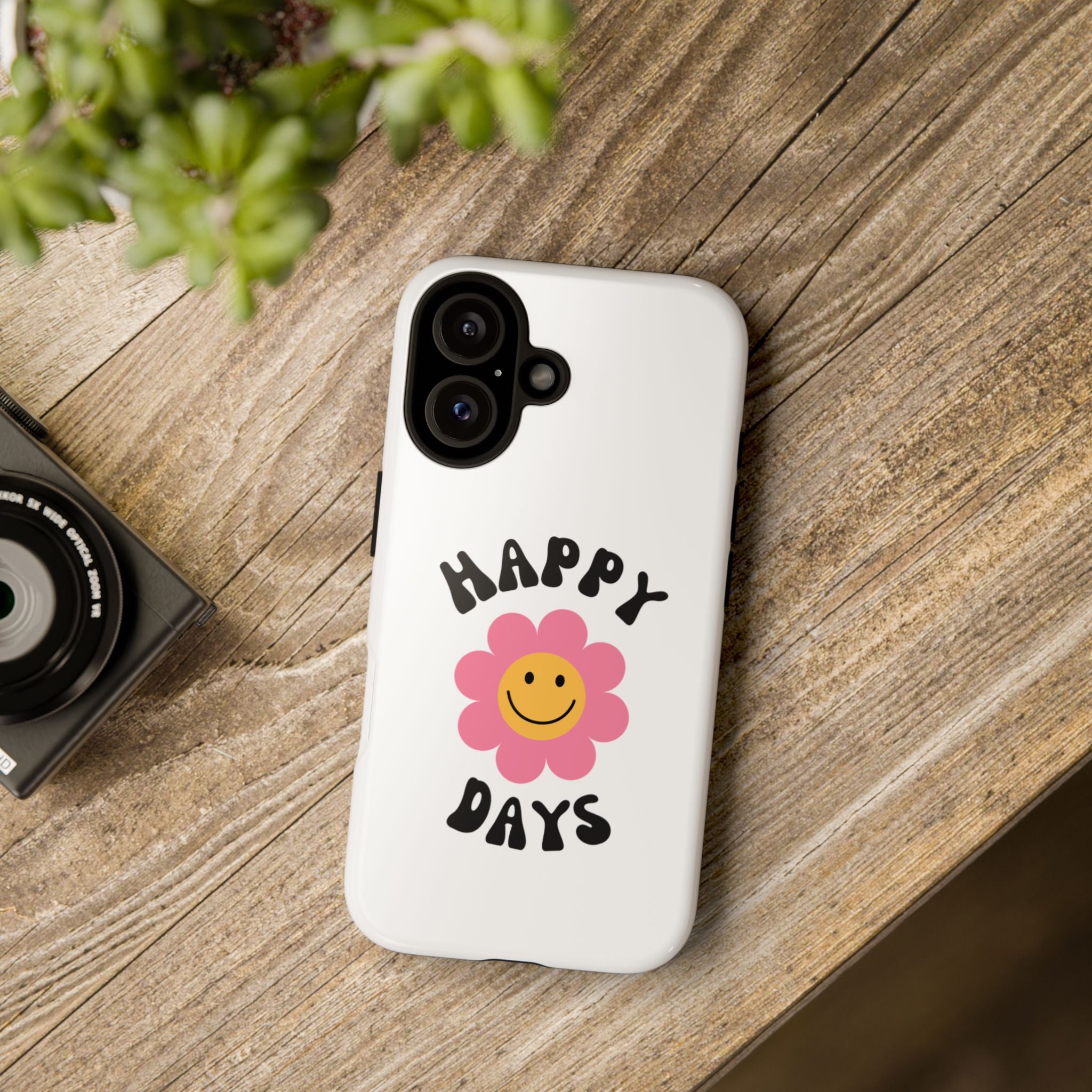 Happy Days Smiley Flower Phone Case