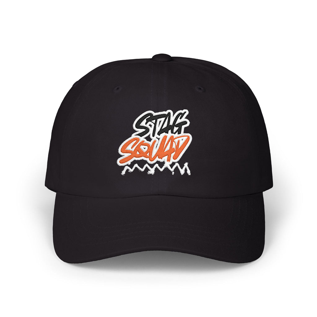 Camo Dad Cap  "Stag squad" Embroidered Cotton Baseball Hat