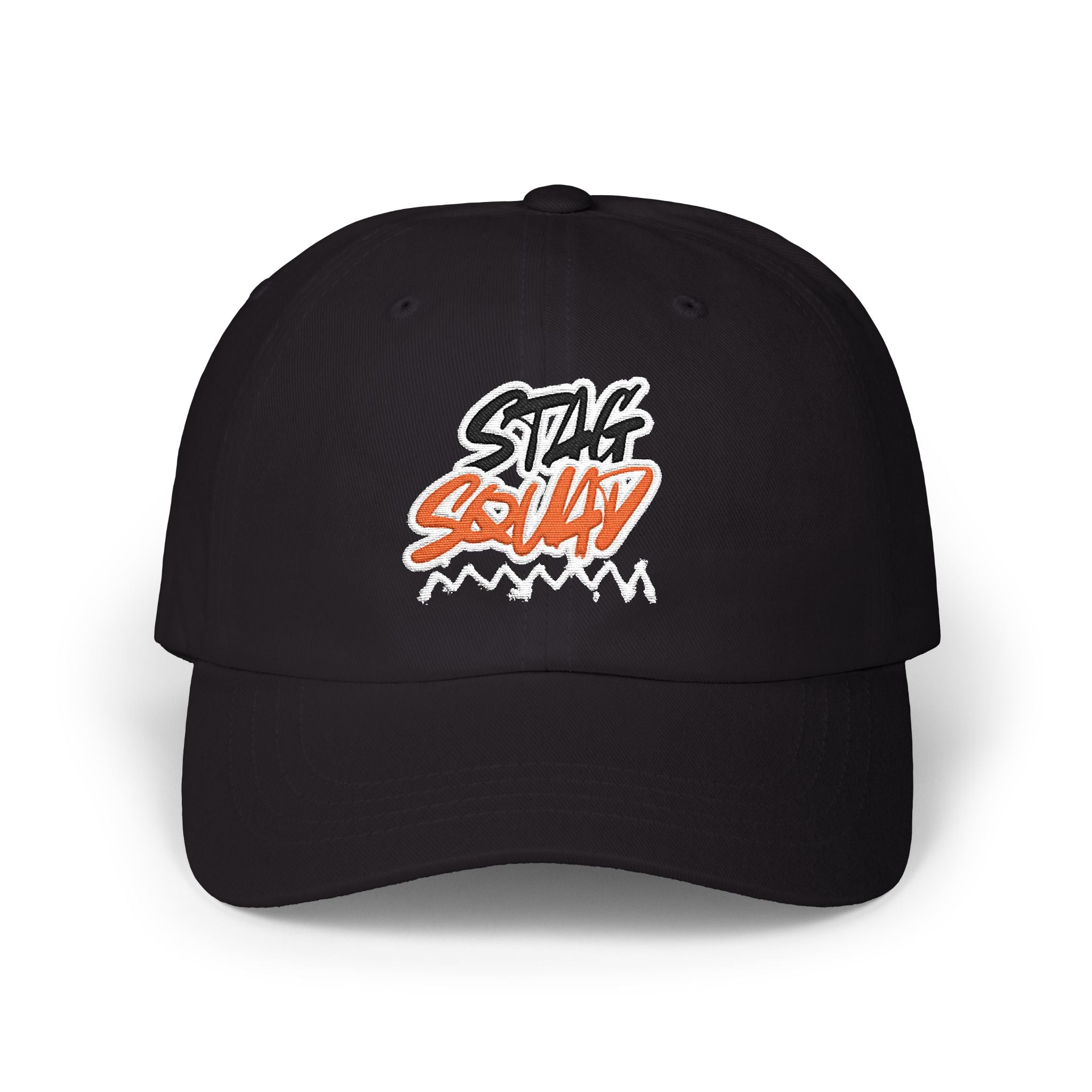Camo Dad Cap  "Stag squad" Embroidered Cotton Baseball Hat
