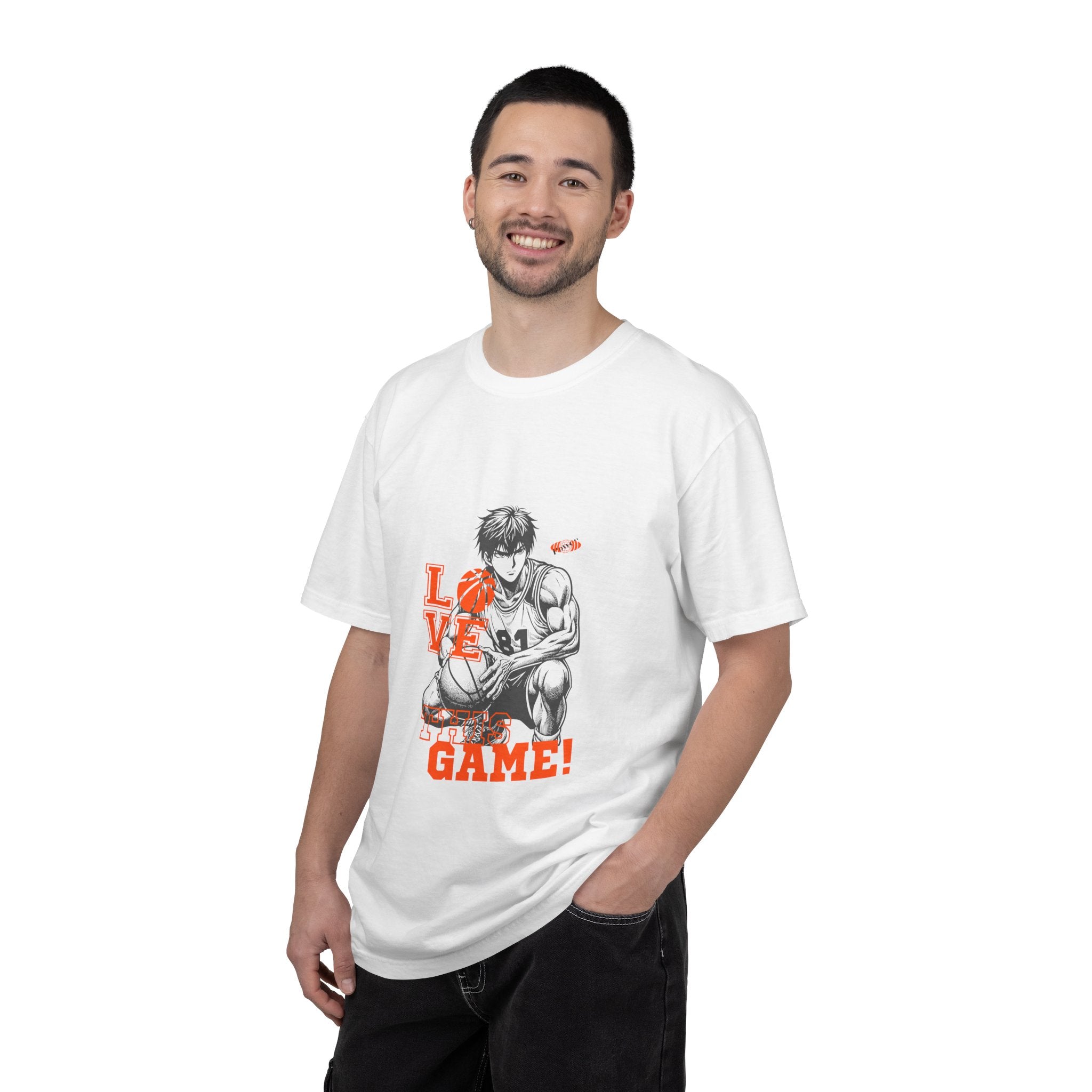 Basketball Manga 'Love Game!' Graphic T-Shirt — Anime Sports Tee