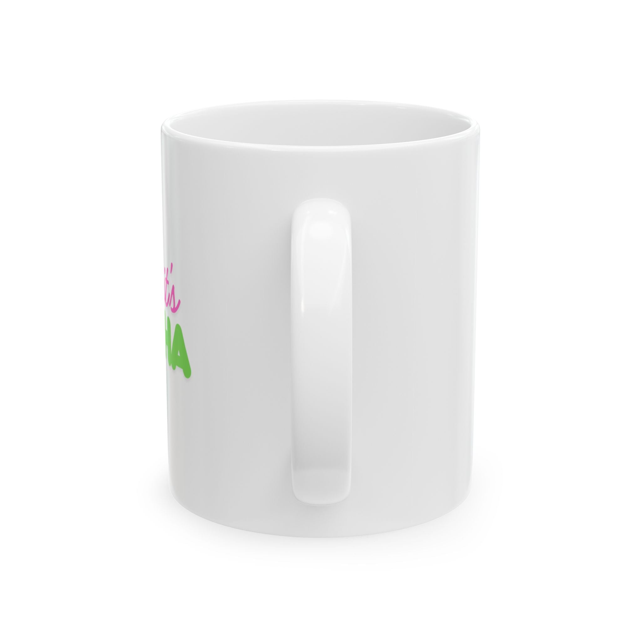 Mama Ceramic Mug Colorful 'Duhhh It’s Matcha’ Funny Mother's Day Coffee Cup