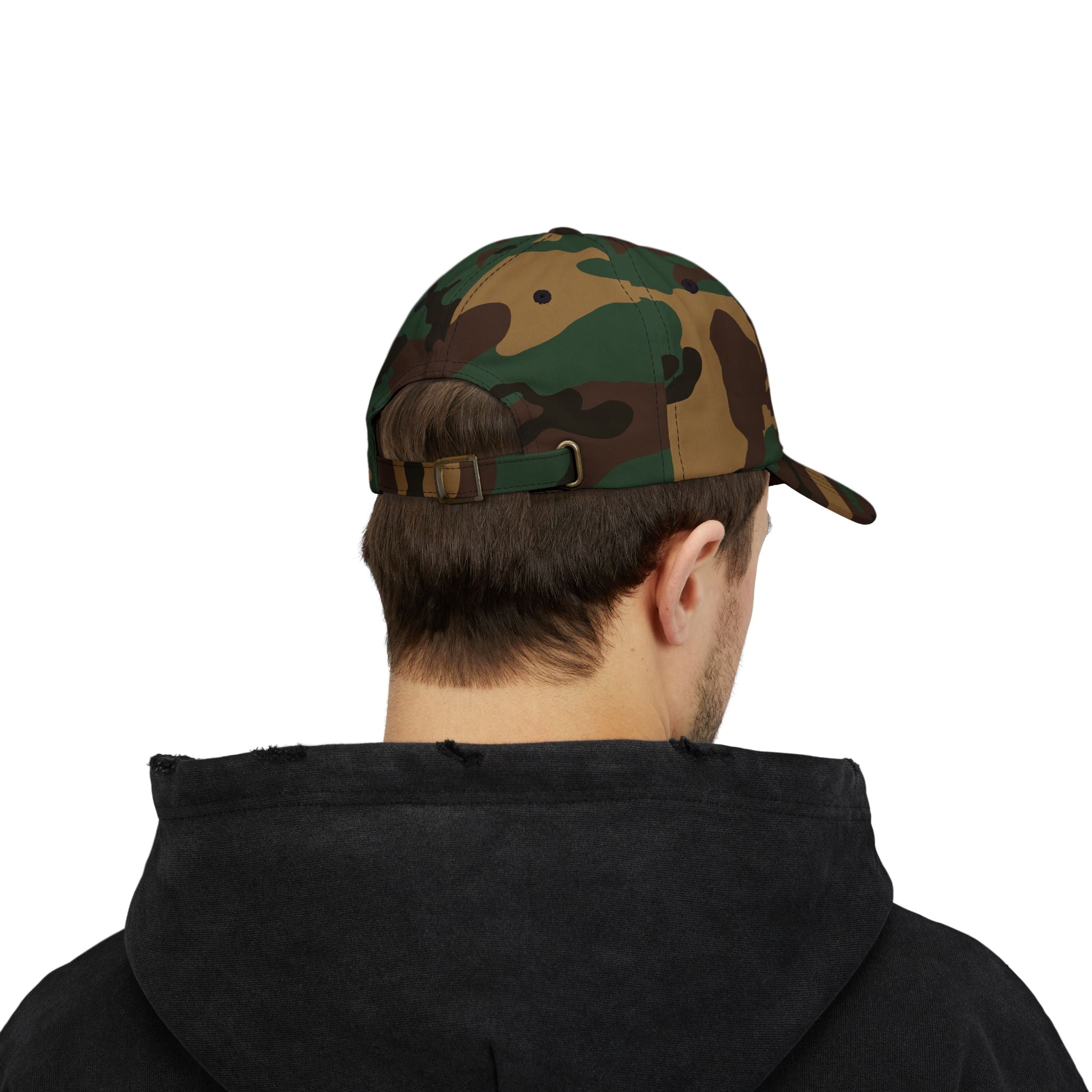 Camo Dad Cap  "Stag squad" Embroidered Cotton Baseball Hat