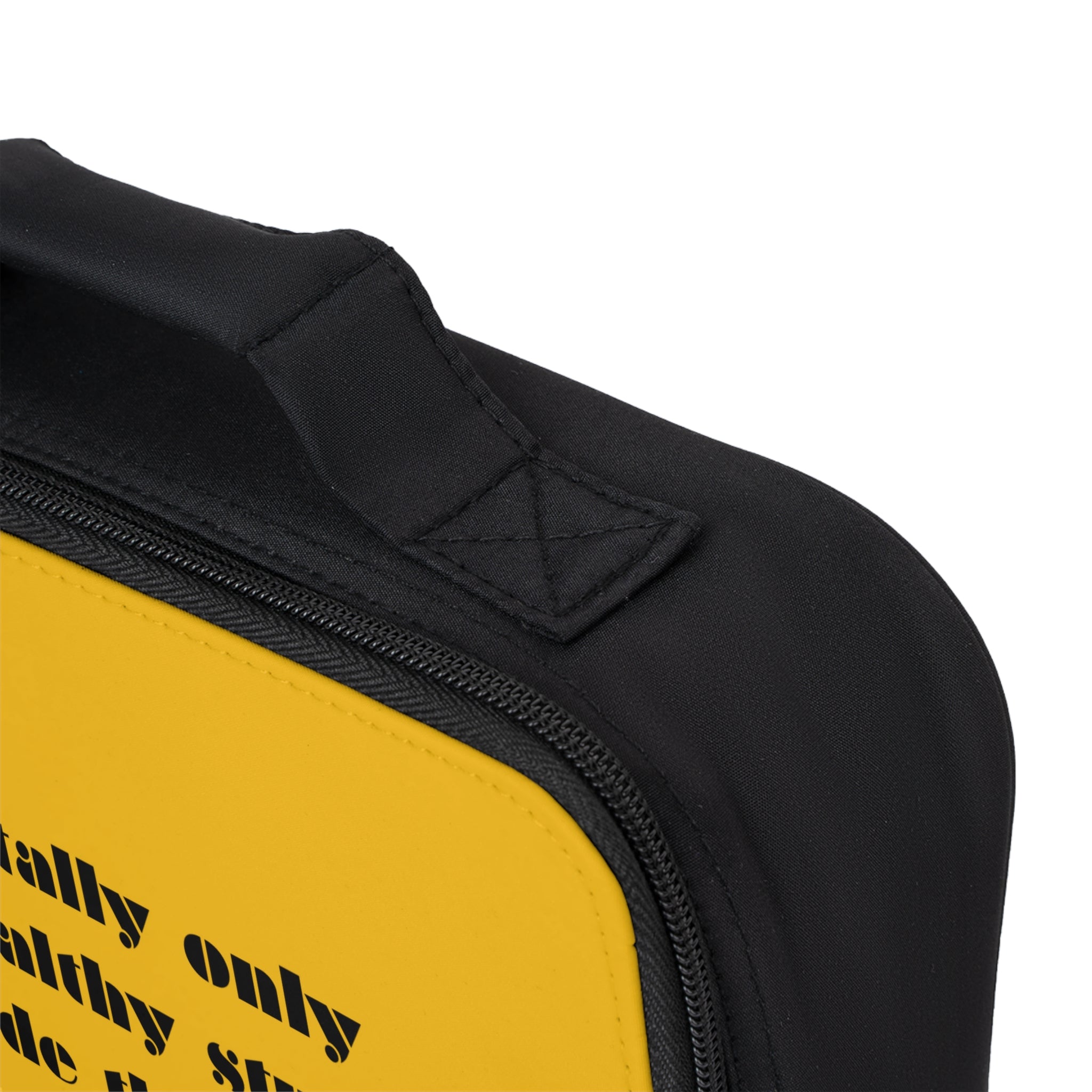 Lunch Bag - "Totally only healthy stuff inside this bag..." Insulated Kids & Adult Lunchbox
