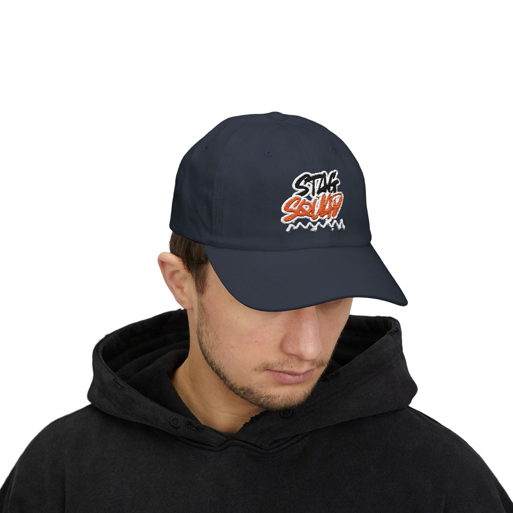 Camo Dad Cap  "Stag squad" Embroidered Cotton Baseball Hat