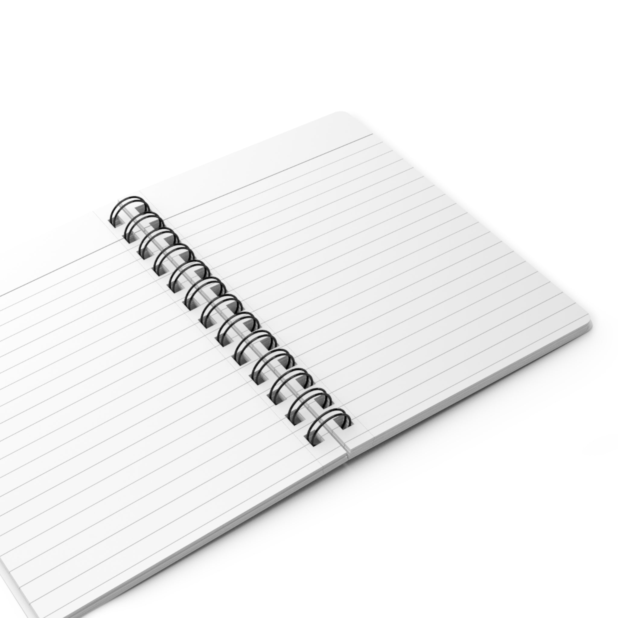 Kisses & XOXO Spiral Journal — Romantic Lip Print Notebook for Valentines, Love Notes & Gifts