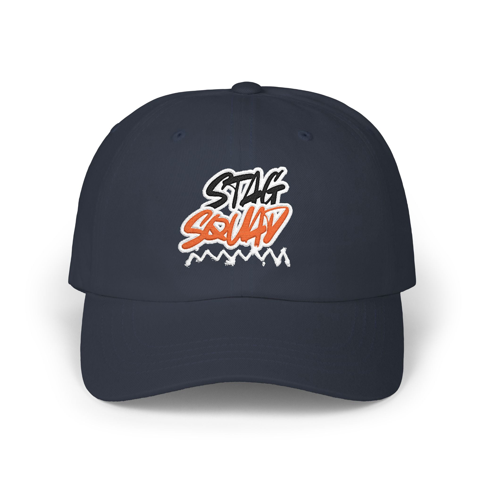 Camo Dad Cap  "Stag squad" Embroidered Cotton Baseball Hat