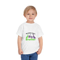 Toddler Tee — "I'm Going to Be a Big Brother" Announcement Shirt with Cute Dinosaurs